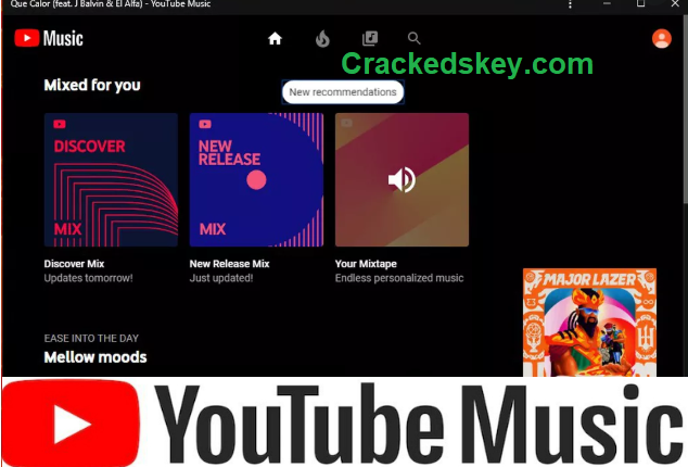 Youtube Music Keys