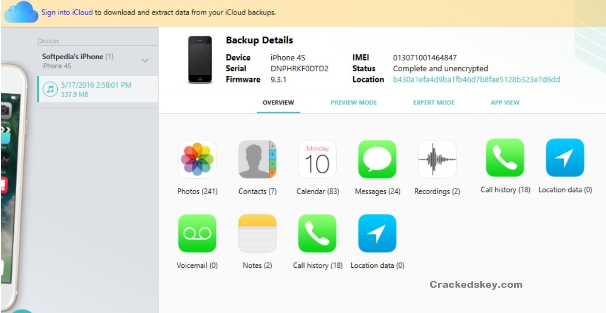 free iphone backup extractor download